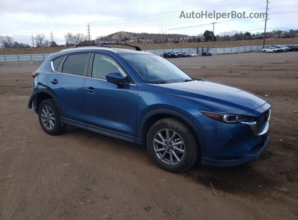 JM3KFBCM4N1546228 2022 MAZDA CX-5 Blue Przód prawy