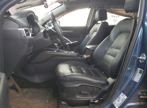 JM3KFBCM4N1546228 2022 MAZDA CX-5 Blue Widok wnętrza z przodu