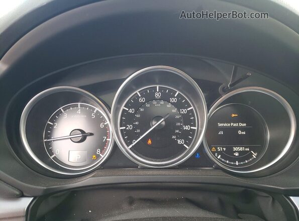 JM3KFBCM4N1546228 2022 MAZDA CX-5 Blue Widok zestawu wskaźników