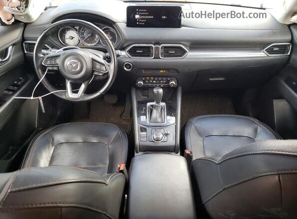 JM3KFBCM4N1546228 2022 MAZDA CX-5 Blue Widok deski rozdzielczej