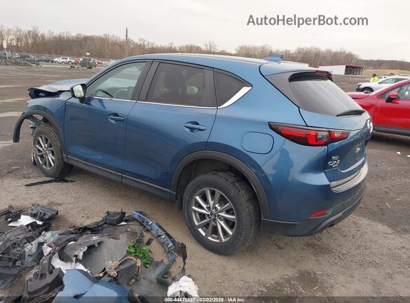 JM3KFBCM5N0562931 2022 MAZDA CX-5 Blue Հետևի ձախ