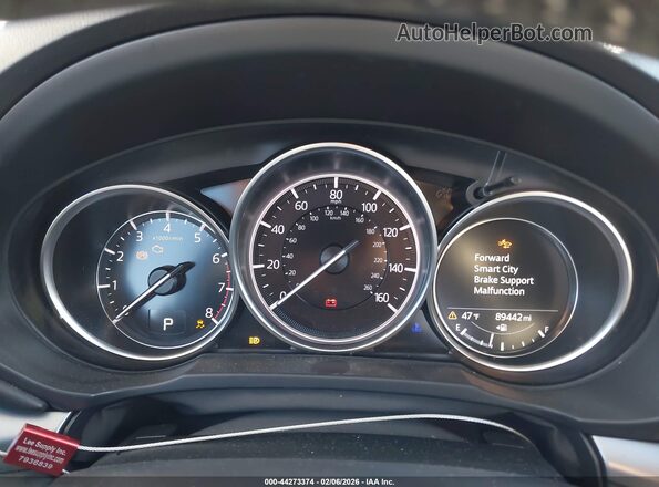 JM3KFBCMXN1568878 2022 MAZDA CX-5 Gray Vista de los asientos traseros