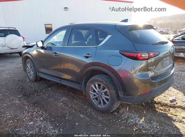 JM3KFBCMXN1568878 2022 MAZDA CX-5 Gray Trasero izquierdo
