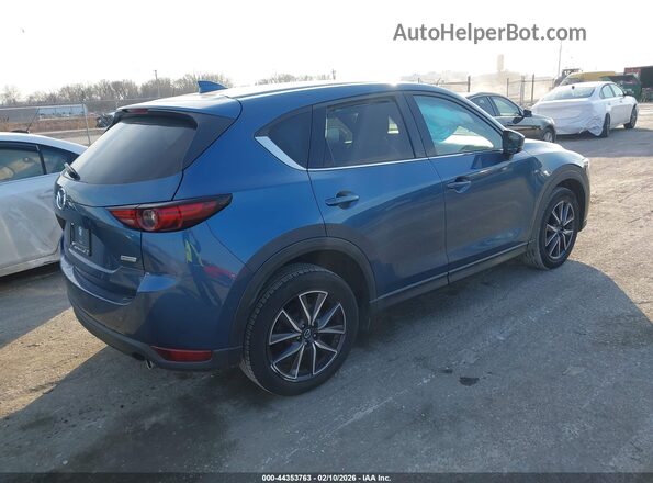 JM3KFBDM2J0410601 2018 MAZDA CX-5 Синий Задняя правая четверть