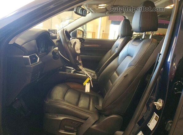 JM3KFBDM7N0546390 2022 MAZDA CX-5 Blue Widok wnętrza z przodu