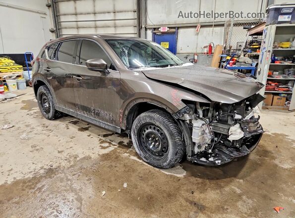 JM3KFBDM9J0415049 2018 MAZDA CX-5 Коричневый Передняя правая четверть