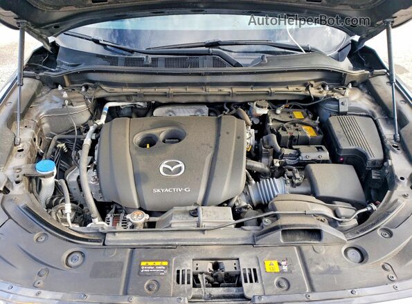 JM3KFBEM3N1583591 2022 MAZDA CX-5 Gray უკანა სალონის ხედი