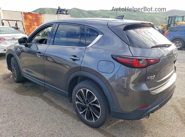 JM3KFBEM3N1583591 2022 MAZDA CX-5 Gray უკანა მარცხენა