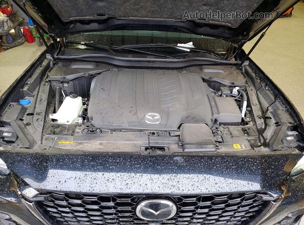 JM3KJBHDXS1121907 2025 MAZDA CX-70 Black Вид задньої частини салону
