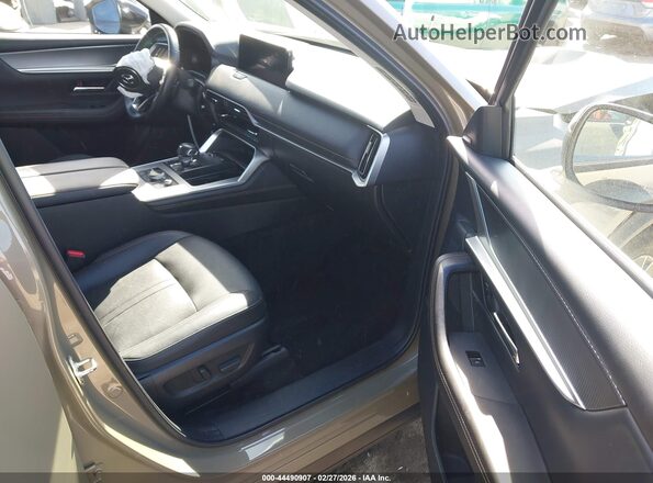 JM3KJDHA5S1105759 2025 MAZDA CX-70 PHEV Brown Widok wnętrza z przodu