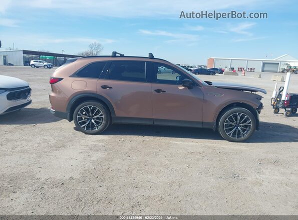 JM3KJDHA7S1109232 2025 MAZDA CX-70 PHEV Коричневый Панорамный вид салона 360°