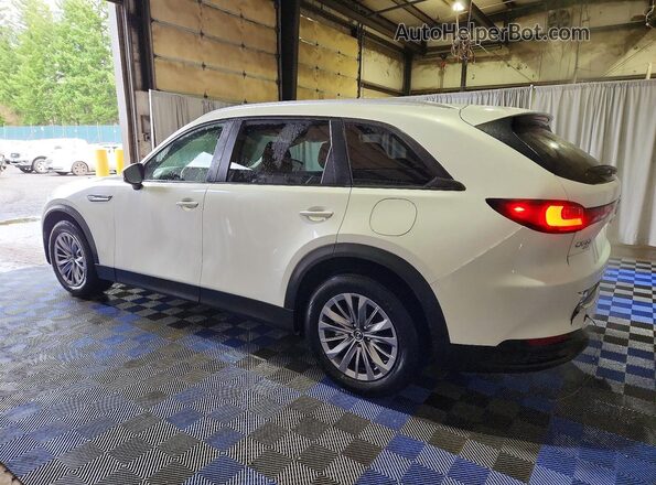 JM3KKAHD0S1193903 2025 MAZDA CX-90 White Հետևի ձախ