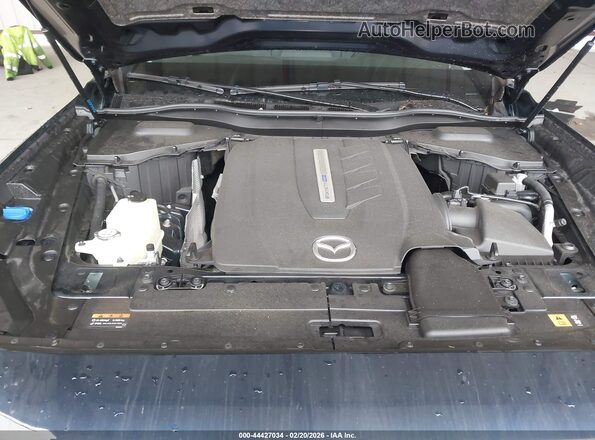 JM3KKBHA3R1159511 2024 MAZDA CX-90 PHEV Blue Rear view