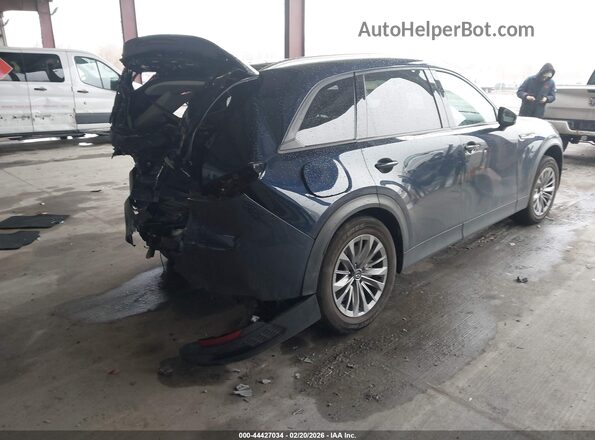 JM3KKBHA3R1159511 2024 MAZDA CX-90 PHEV Blue Rear right