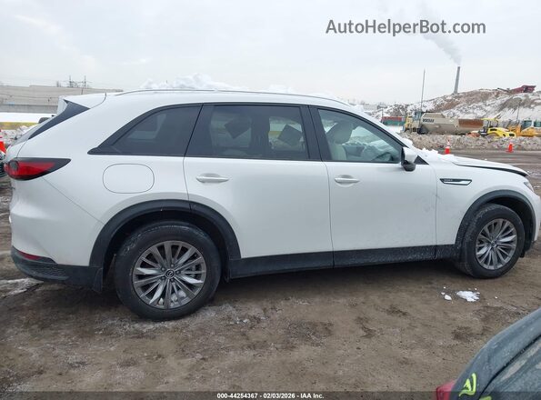 JM3KKBHA6S1238371 2025 MAZDA CX-90 PHEV White Widok wnętrza z tyłu