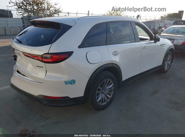 JM3KKBHA8S1197693 2025 MAZDA CX-90 PHEV Белый Задняя правая четверть