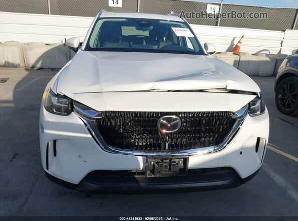 JM3KKBHA8S1197693 2025 MAZDA CX-90 PHEV Белый Вид задней части салона