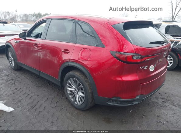 JM3KKBHD1S1190885 2025 MAZDA CX-90 Red Задня ліва чверть