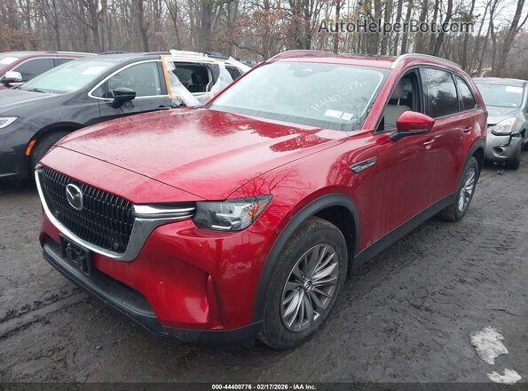 JM3KKBHD1S1190885 2025 MAZDA CX-90 Red Передня ліва чверть