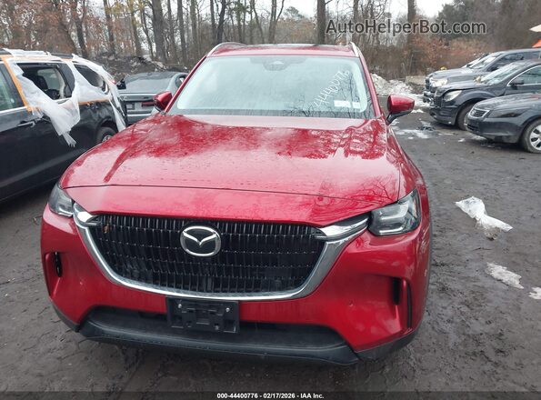 JM3KKBHD1S1190885 2025 MAZDA CX-90 Red Вид щитка приладів