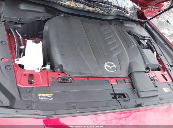 JM3KKBHD1S1190885 2025 MAZDA CX-90 Red Вид ззаду