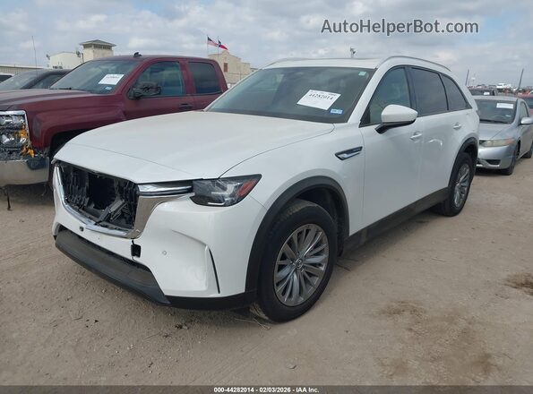 JM3KKBHD8S1256560 2025 MAZDA CX-90 Белый Передняя левая четверть