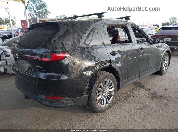 JM3KKCHDXR1118468 2024 MAZDA CX-90 Black Հետևի աջ