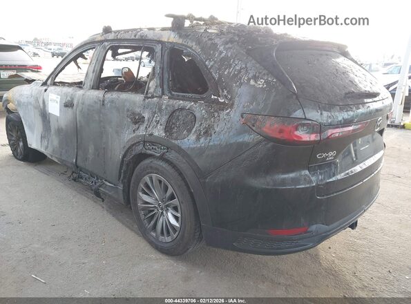 JM3KKCHDXR1118468 2024 MAZDA CX-90 Black Հետևի ձախ