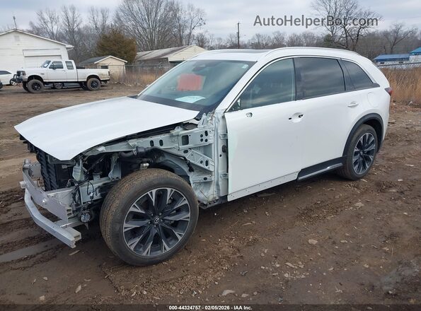 JM3KKDHA5R1119572 2024 MAZDA CX-90 PHEV Белый Передняя левая четверть