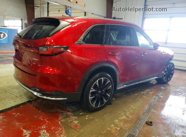 JM3KKDHA7R1125499 2024 MAZDA CX-90 Red Rear right