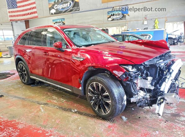 JM3KKDHA7R1125499 2024 MAZDA CX-90 Red Front right
