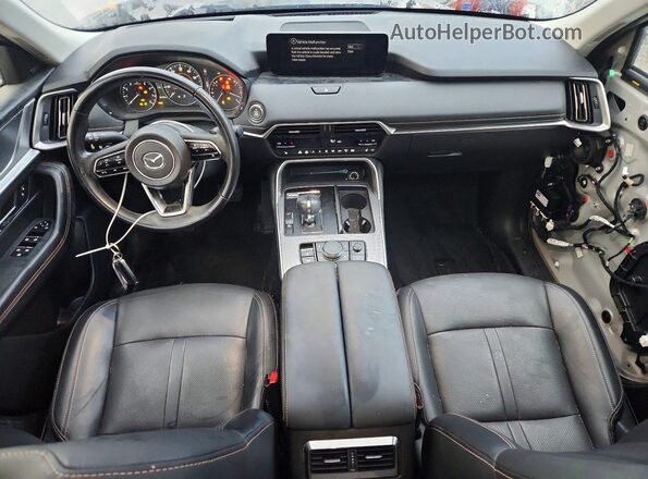 JM3KKDHD0R1125225 2024 MAZDA CX-90 Silver Вид панелі приладів