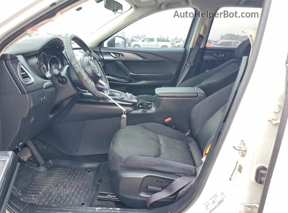 JM3TCABY3G0122883 2016 MAZDA CX-9 Белый Вид салона спереди