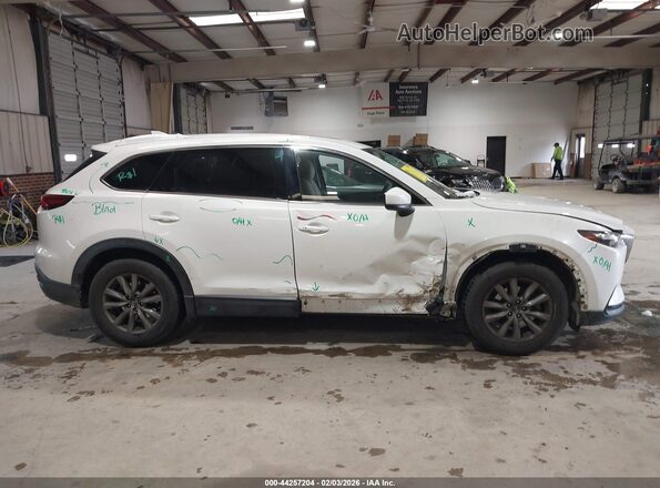 JM3TCACY3G0112059 2016 MAZDA CX-9 White Панорамний вид салону 360°