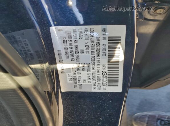 JM3TCACYXJ0218547 2018 MAZDA CX-9 Blue Vista del compartimento del motor