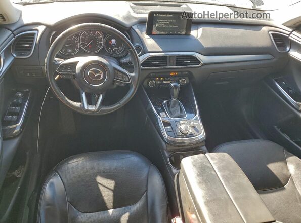 JM3TCACYXJ0218547 2018 MAZDA CX-9 Blue Vista del salpicadero