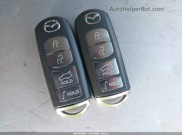 JM3TCADY1H0136425 2017 MAZDA CX-9 Серый Вид панели приборов