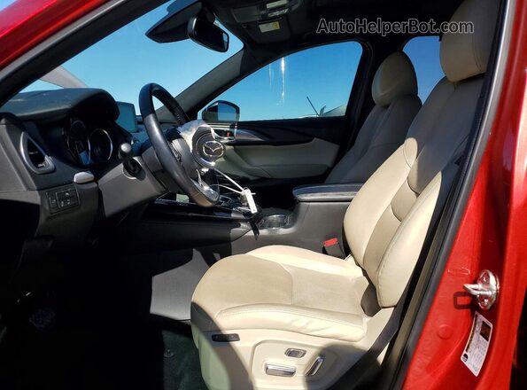 JM3TCADY5J0203534 2018 MAZDA CX-9 Red Vista interior delantera
