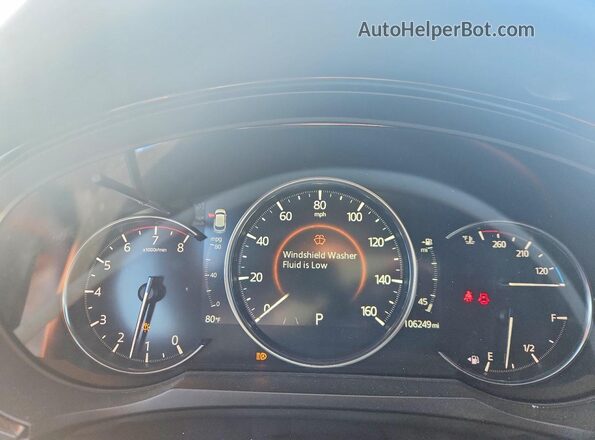 JM3TCADY8M0514170 2021 MAZDA CX-9 Черный Вид щитка приборов