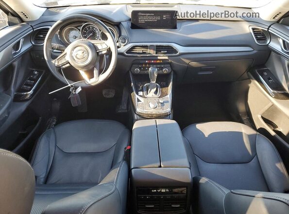 JM3TCBCY3P0648354 2023 MAZDA CX-9 Silver Dashboard view