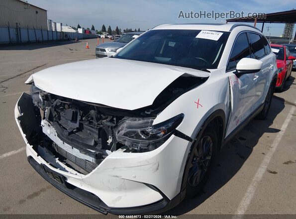 JM3TCBCY9M0519840 2021 MAZDA CX-9 White Vista tres cuartos delantera izquierda