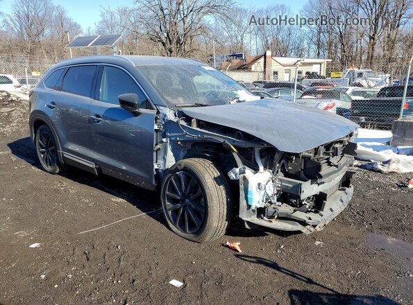 JM3TCBDY1P0645239 2023 MAZDA CX-9 Синий Передняя правая четверть