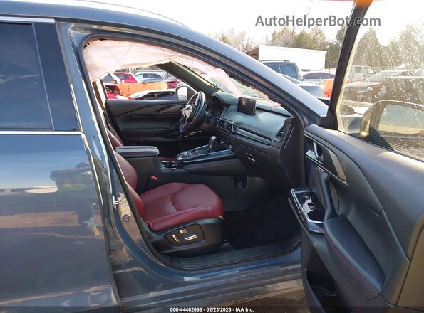 JM3TCBDY1P0651736 2023 MAZDA CX-9 Серый Вид салона спереди