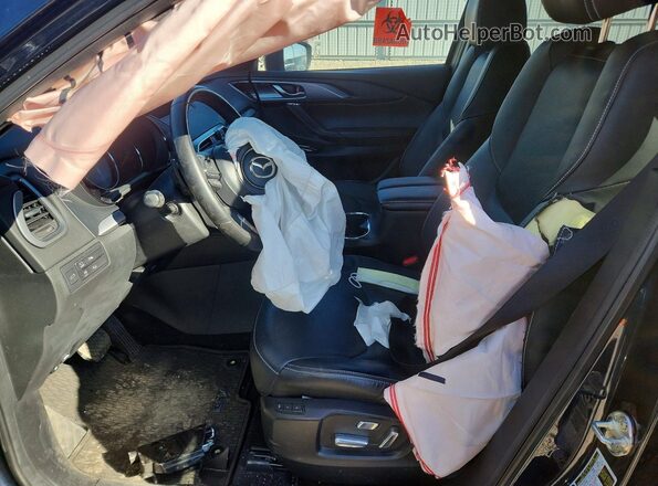 JM3TCBDY3M0531447 2021 MAZDA CX-9 Синий Вид салона спереди