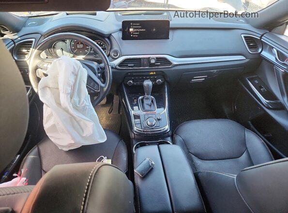 JM3TCBDY3M0531447 2021 MAZDA CX-9 Синий Вид панели приборов