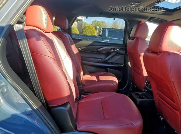 JM3TCBDY3P0650846 2023 MAZDA CX-9 Gray Rear interior view