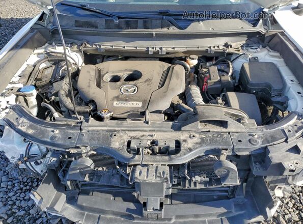 JM3TCBDY4M0512714 2021 MAZDA CX-9 White Vista del compartimento del motor