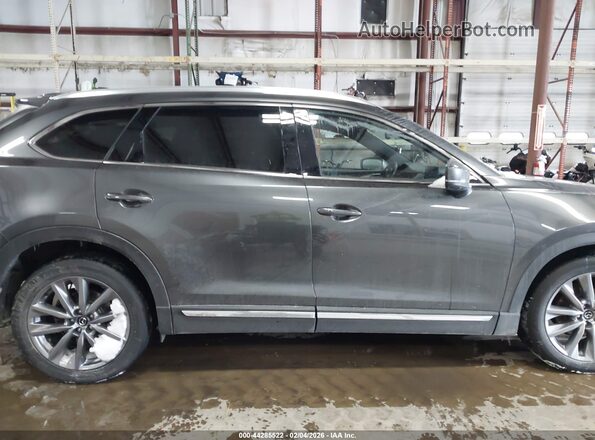 JM3TCBDY7P0630051 2023 MAZDA CX-9 Gray Widok wnętrza z tyłu