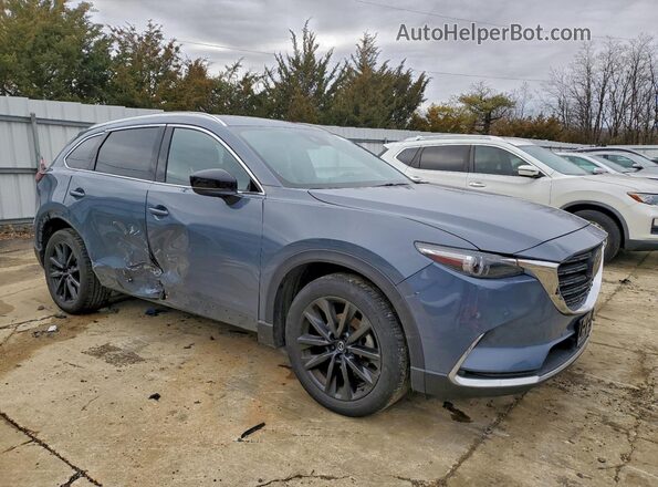 JM3TCBDY7P0655645 2023 MAZDA CX-9 Blue Front right
