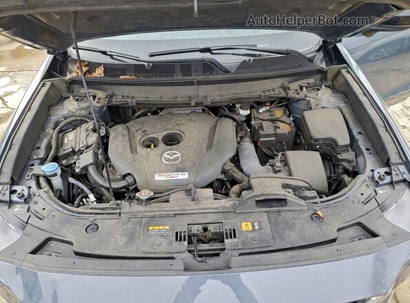 JM3TCBDY7P0655645 2023 MAZDA CX-9 Blue Engine compartment view